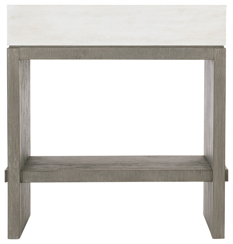 Bernhardt Foundations Nightstand, Light Shale Finish