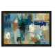 "Jasper Lagoon" By Silvia Vassileva, Framed Painting Print, Ready To Hang
