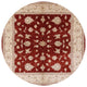 Ahgly Company Indoor Round Mid-Century Modern Area Rugs, 3' Round