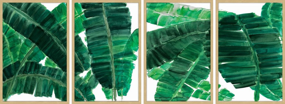 New Orleans II Quadriptych, 64x24