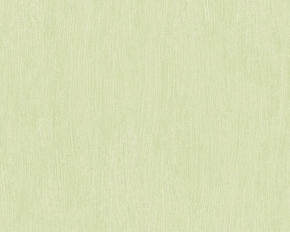 Best of Vlies, Floral Patterns Modern Classic Stripes Green Wallpaper Sample