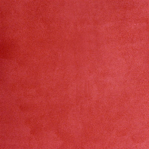 Pillow Decor - 18 x 18 Royal Suede Red Throw Pillow