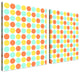 Geometric Study XXI Canvas Wall Art 2-Piece Set, 60"x40"