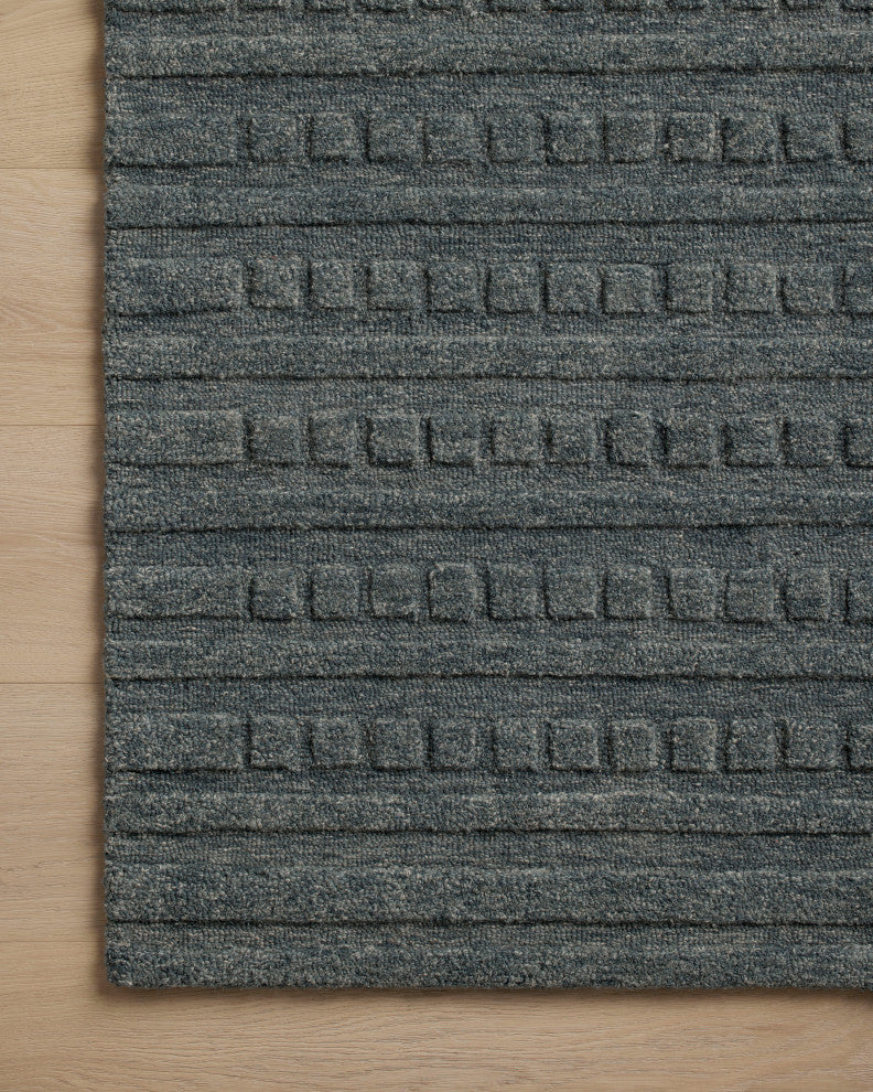 Chris Loves Julia x Loloi Bradley Teal 2'-6" x 7'-6" Runner Rug