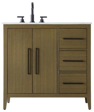 Elegant Lighting VF29336 Millie 36" - Chestnut Brown