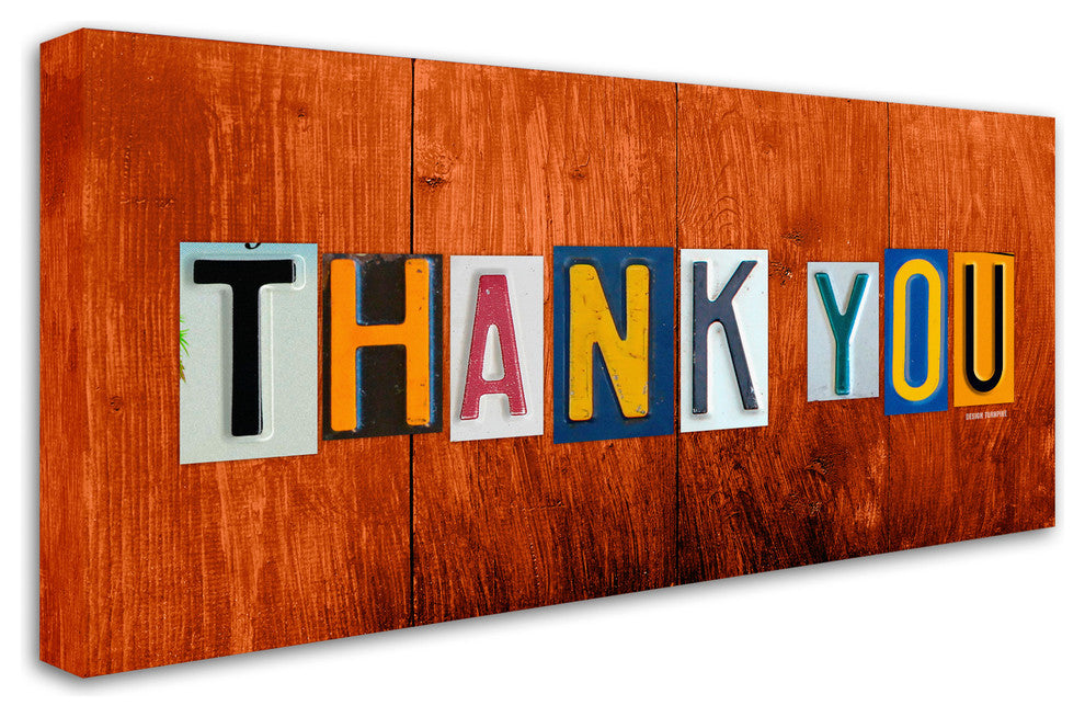 "Thank You" Canvas Art by Design Turnpike