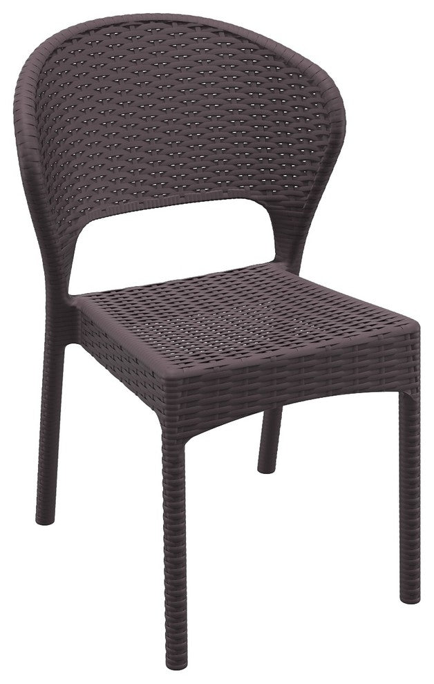 Compamia Daytona 5-Piece Extendable Dining Set, Brown