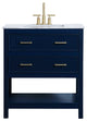 Elegant VF90130BL 30"Single Bathroom Vanity, Blue