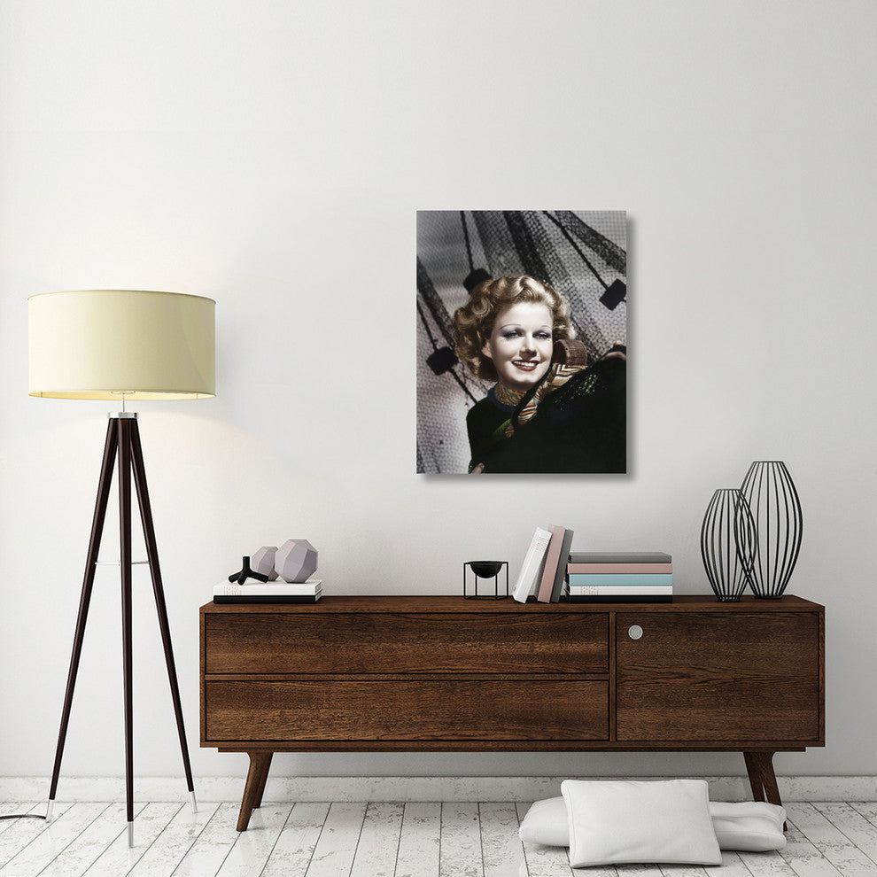 "Jean Harlow" Stretched Canvas Giclee by Hollywood Photo Archive, 29x36"