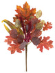 Mixed Fall Foliage Leaf Pick, Set of 6