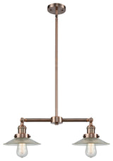 Innovations Lighting 209-Ac-G2-Led 2 Light Dimmable Led 22" Chandelier