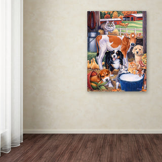 Jenny Newland 'Barn Pals' Canvas Art, 47x35