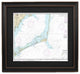 Poster Size Framed Nautical Chart; Outer Banks, Cape Hatteras to Ocracoke Inlet
