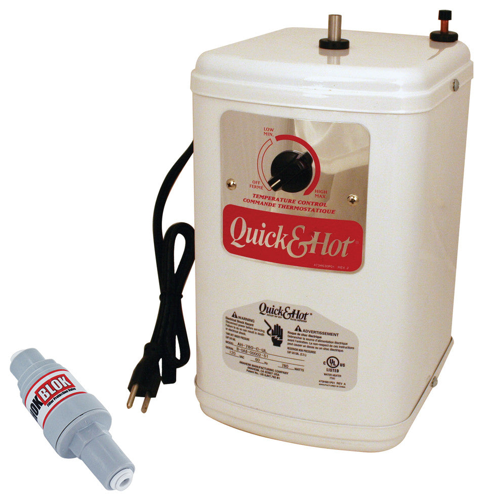 Develosah 2-Handle Hot and Cold Water Dispenser With Tank, Black