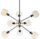 Nuevo Living Atom Lighting Pendant | Champagne Glass