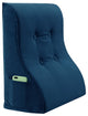 Reading Pillow Bed Foam Wedge Adult for Back Support, Blue, 24x9x21