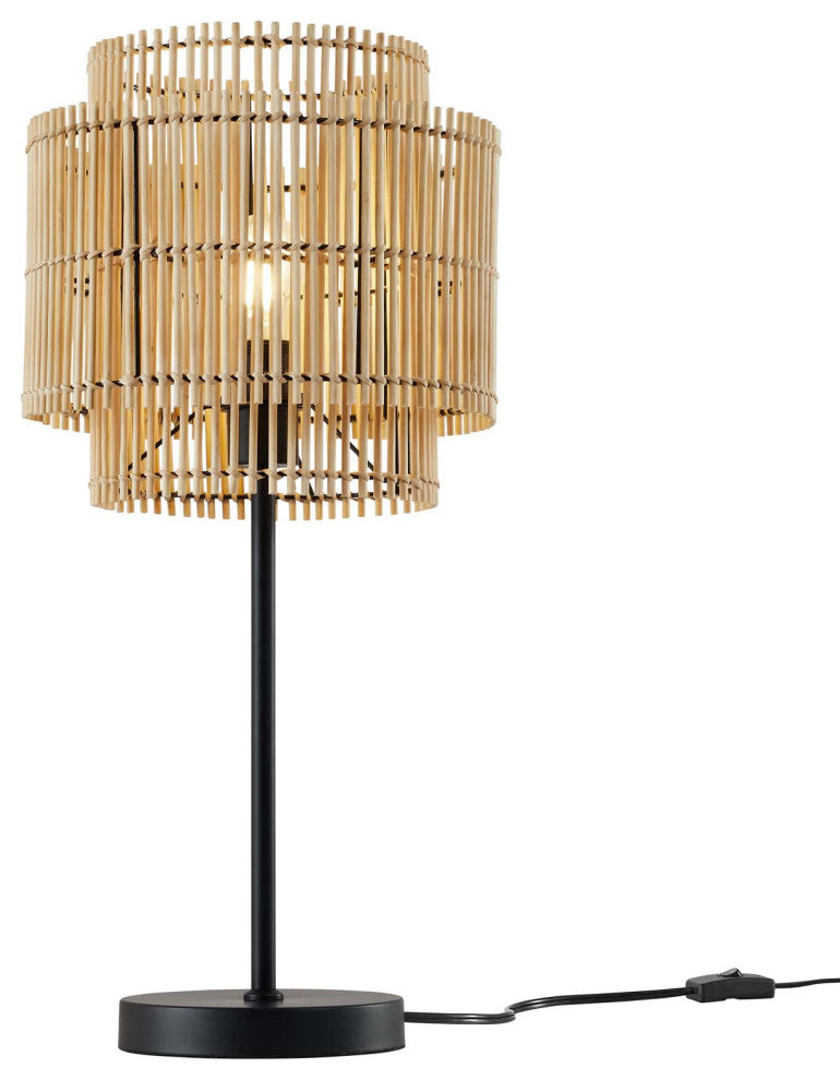 Nourish Bamboo Table Lamp in