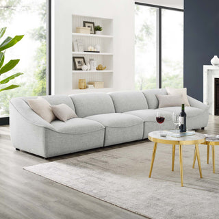 Comprise 4-Piece Sofa Light Gray