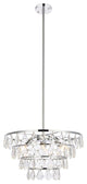 Evan 20" Pendant, Chrome