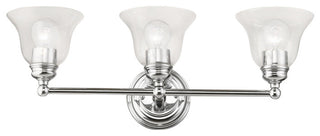 Moreland 3 Light Polished Chrome Vanity Sconce