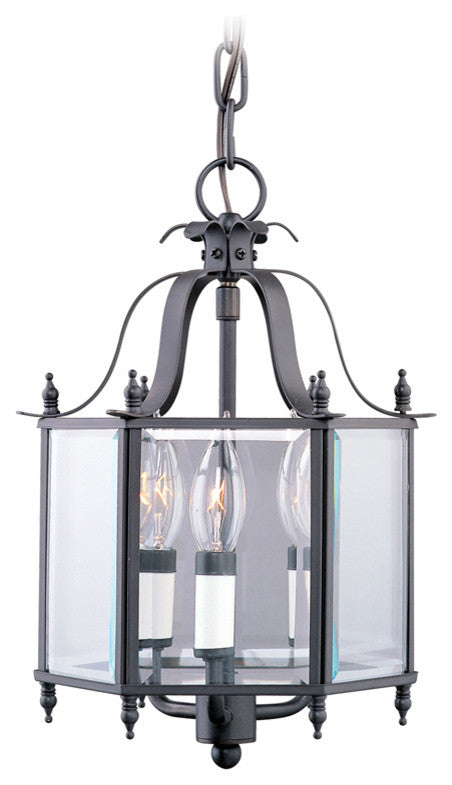 Livingston Convertible Chain-Hang and Ceiling Mount, Bronze