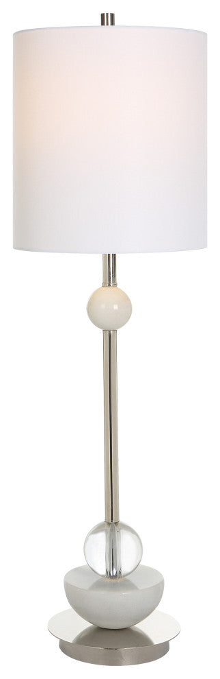 Uttermost Exposition Nickel Buffet Lamp