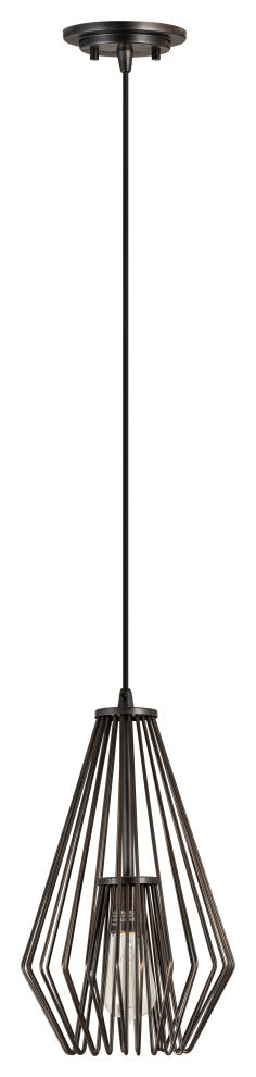 Zlite 442MP-BP 1-Light Mini Pendant, Plated Bronze