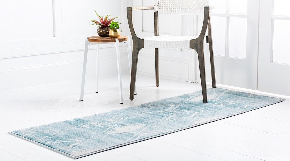 Contemporary Heights 8' Round Mystic Area Rug