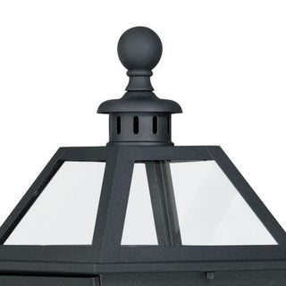 Vaxcel Nottingham 9" Outdoor Wall Light, Textured Black