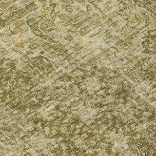 Machine Washable Indoor/Outdoor Chantille ACN1663 Brown 5' x 7'6" Rug