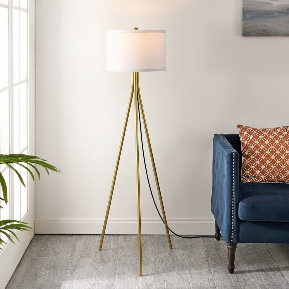 Safavieh Galilea 61" Floor Lamp, Gold