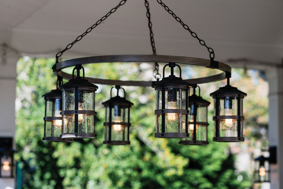Hinkley Lakehouse Large Single Tier, Aged Zinc