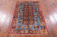 2' 7" X 4' 3" Antiqued Pazyryk Historical Design Hand Knotted Rug Q10871