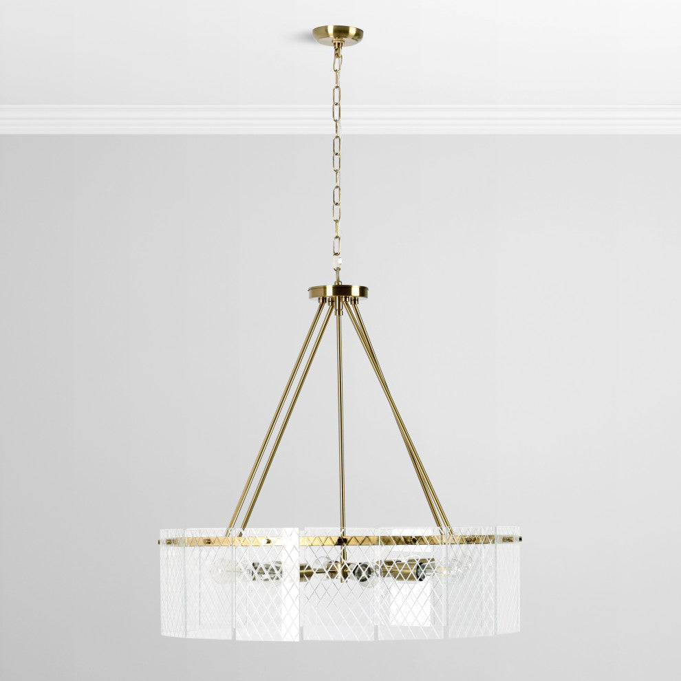 Apfel 8-Light Chandelier by Kosas Home