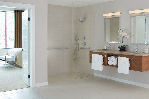 Delta Grail Single-Setting Adjustable Wall Mount Hand Shower, Chrome, 55085