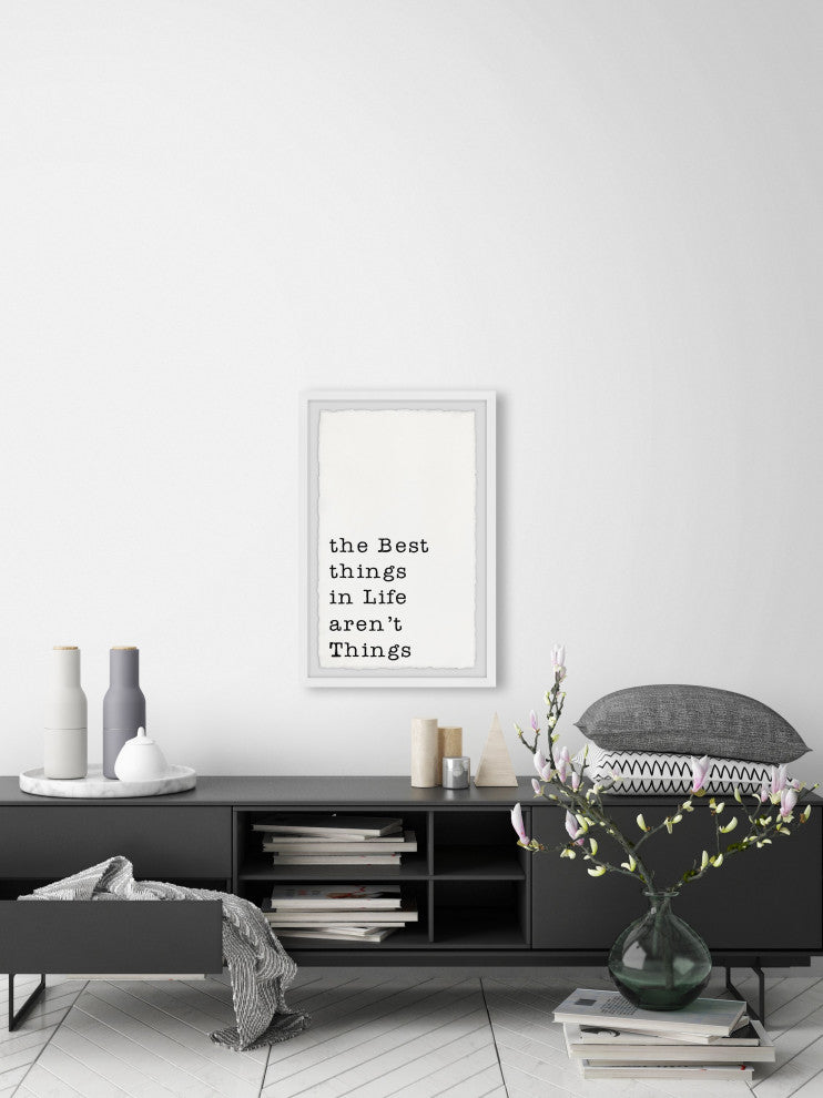 "Best Things in Life II" Framed Painting Print, 20x30