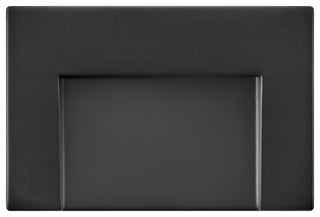 Hinkley Taper Landscape Light, Satin Black, Horizontal Deck Sconce