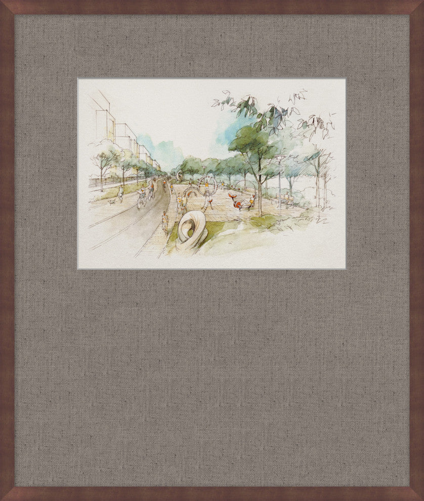 The Arhitects View 6, Giclee Reproduction Artwork