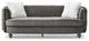 Apollo 67 in. W Round Arm Velvet Straight Sofa, 89 in.