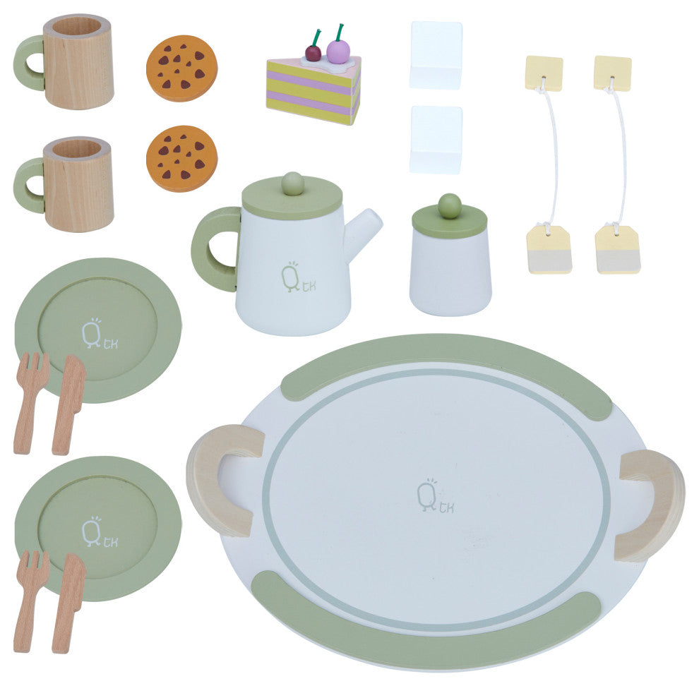 Tea Sets Play Kitchen Accessories, 20 pcs