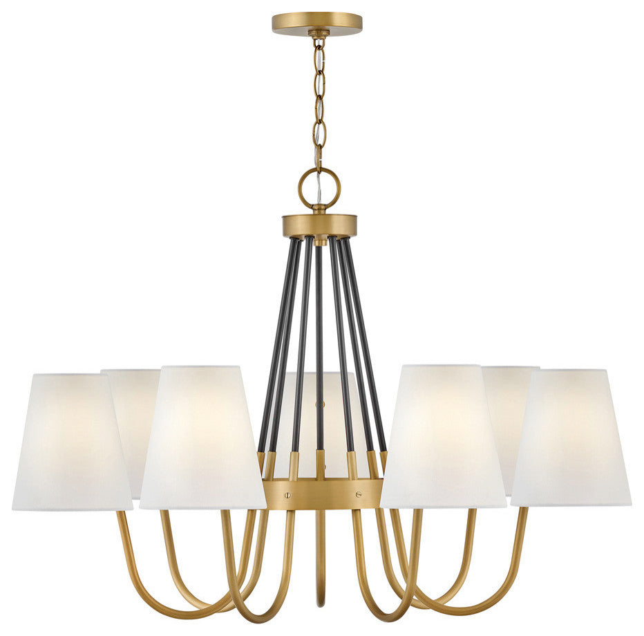 Hinkley Aston Medium Single Tier, Heritage Brass