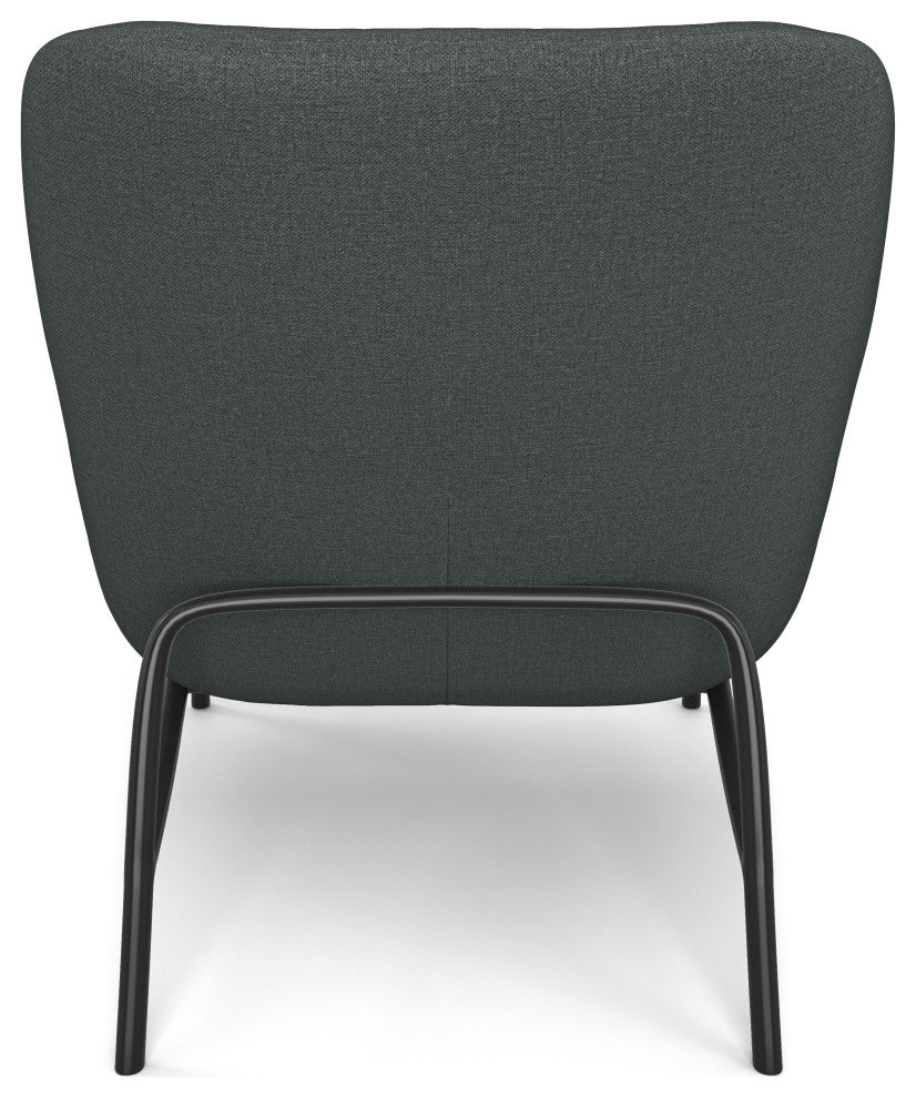 Elmont Accent Chair, Steel Grey