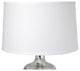 Contemporary Briggs Table Lamp - Silver