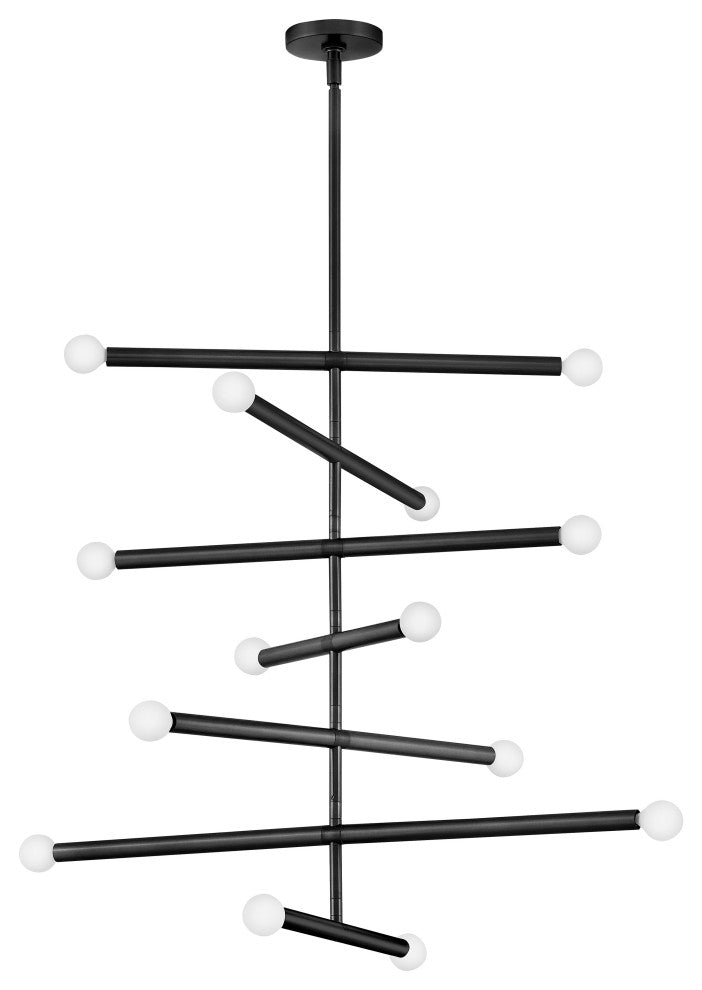 Lark Millie Large Multi Tier, Black