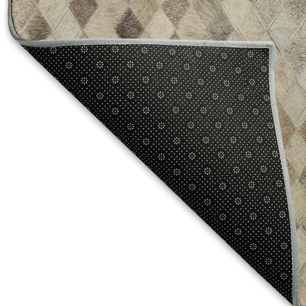 Addison Premium Washable Mayfield AMF101 Gray 3' x 5' Rug