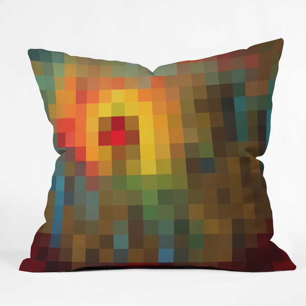 madart inc Glorious Colors Outdoor Throw Pillow