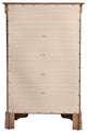 Kensington 5-Drawer Chest, Cappuccino