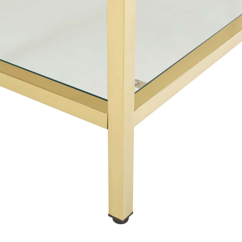 Sink Vanity Cabinet, Artificial Marble, Metal, Gold White, Modern, Bathroom