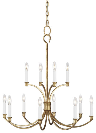 Westerly Medium Chandelier, Antique Gild