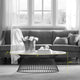 Madison Park Marbury White Marble Round Coffee Table, Coffee Table